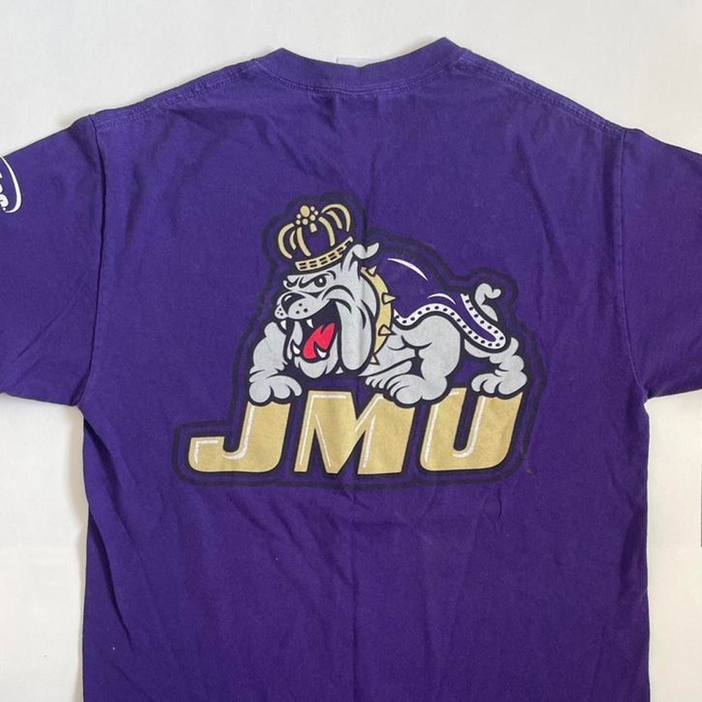 Vintage James Madison University Purple Power T-Shirt S